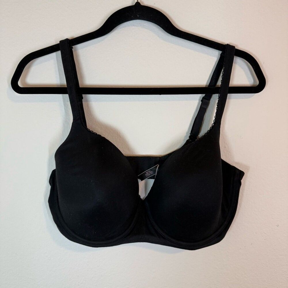 Victorias Secret Black Lined Demi Bra